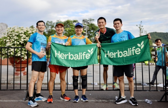 Herbalife Việt Nam đồng hành cùng Giải chạy VnExpress Marathon Sparkling Quy Nhơn 2023