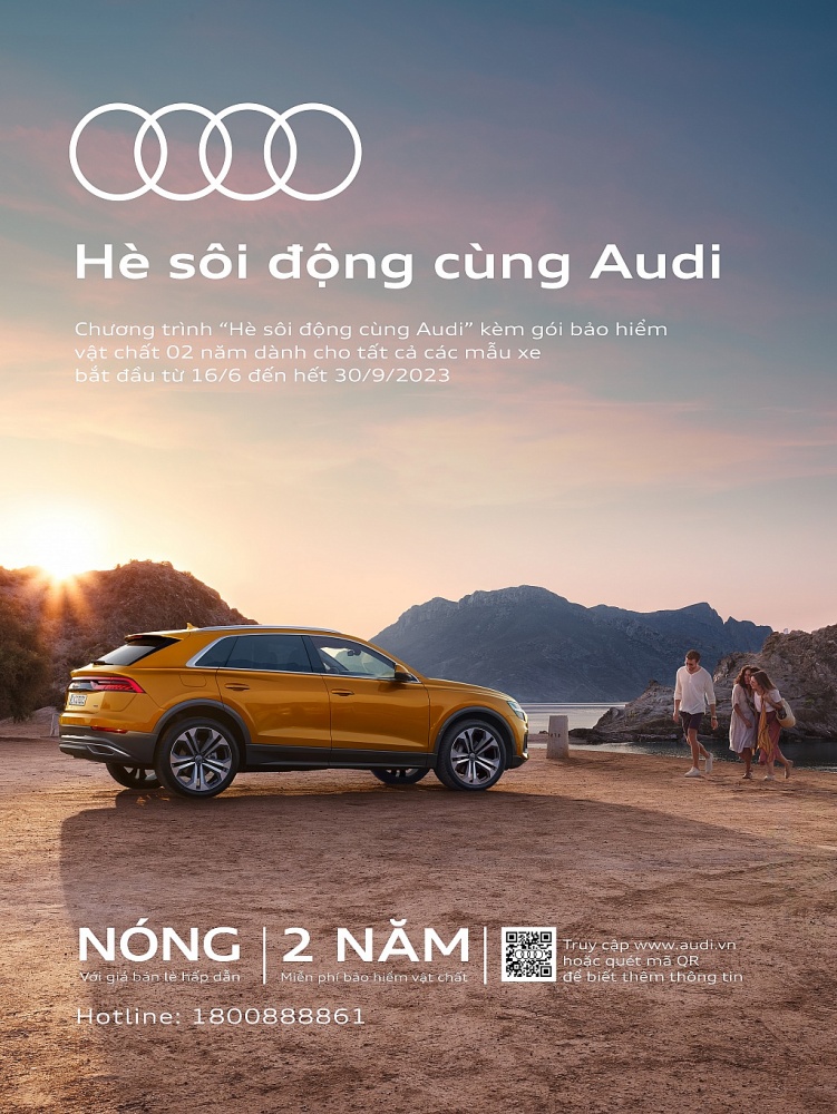 Hạ giá bán, Audi Việt Nam còn tặng khách mua xe gói bảo hiểm vật chất 2 năm