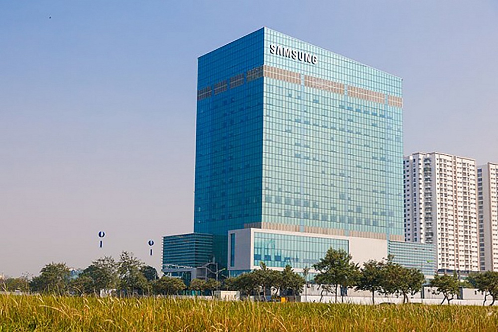 Trung tâm R&D của Samsung tại Hà Nội là trung tâm R&D lớn nhất của Samsung trong khu vực Đông Nam Á cho đến thời điểm hiện tại. Ảnh: TTXVN