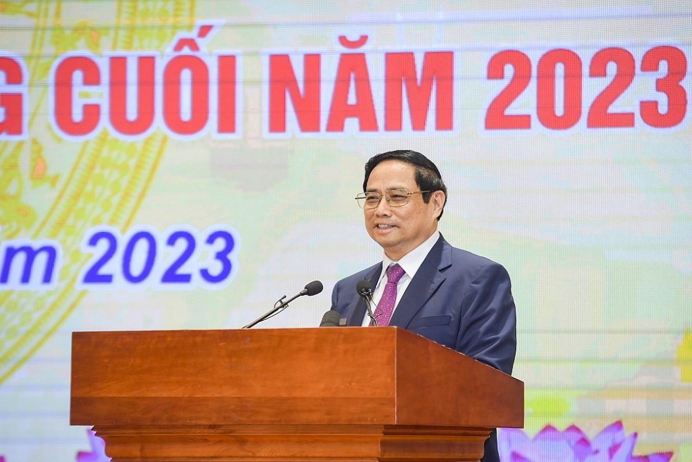 Thủ tướng Phạm Minh Chính: Ngân hàng - doanh nghiệp là mối quan hệ cộng sinh, nhân quả