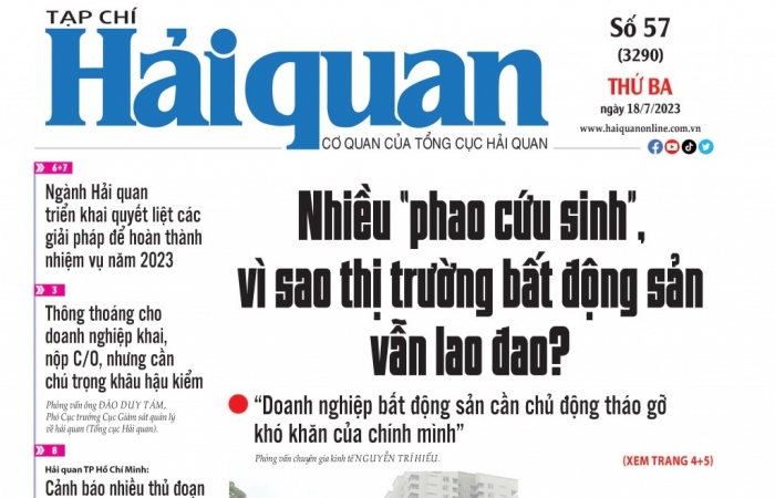 Những thông tin hấp dẫn trên Tạp chí Hải quan số 57 phát hành ngày 18/7/2023