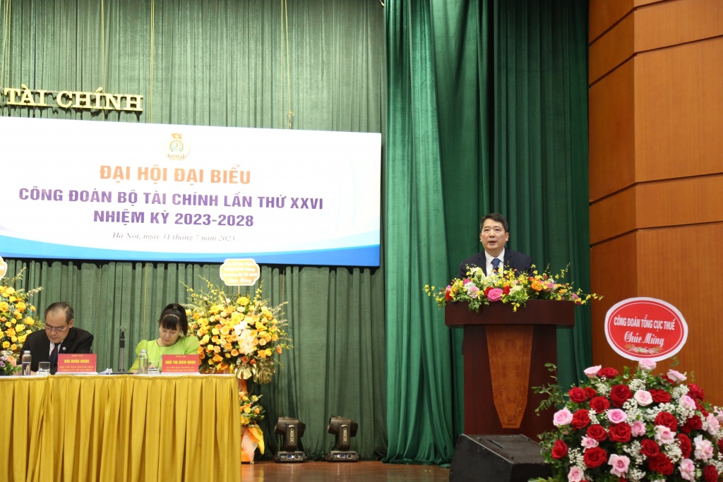 Công đoàn Bộ Tài chính tổ chức thành công Đại hội nhiệm kỳ 2023-2028