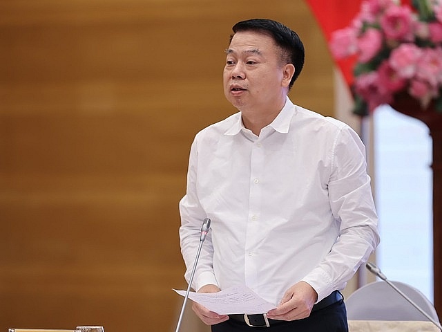 Thứ trưởng Bộ Tài chính Nguyễn Đức Chi đã nêu 3 giải pháp để cải thiện việc hoàn thuế. Ảnh: VGP