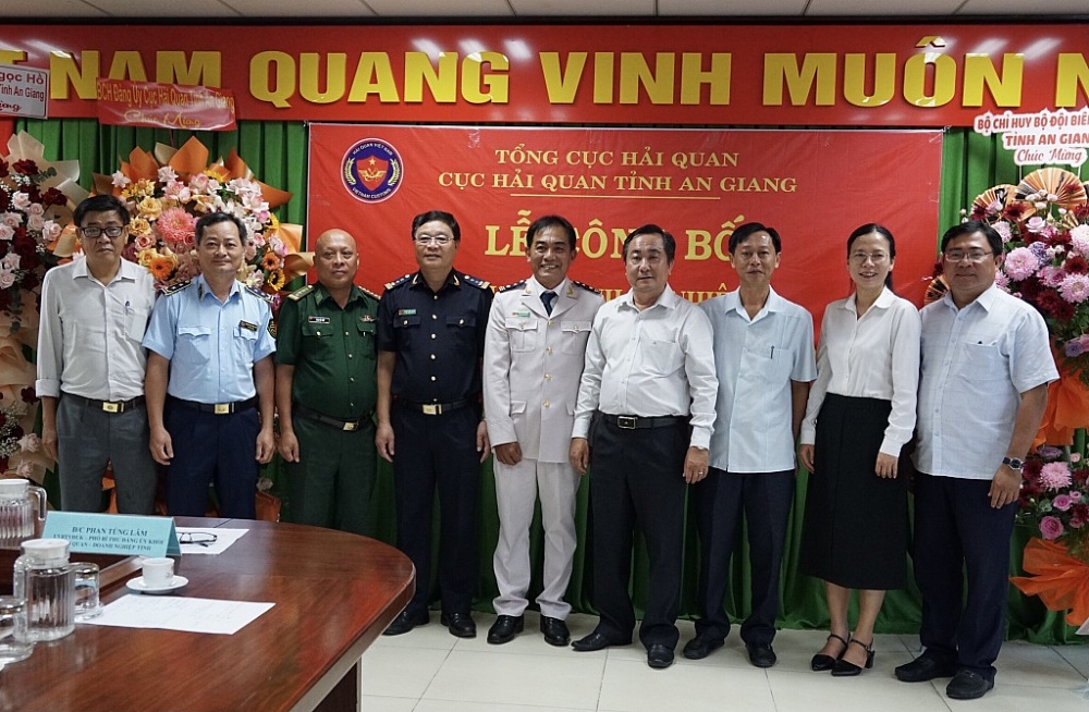 Bổ nhiệm Phó Cục trưởng Cục Hải quan An Giang Lưu Tuấn Bình