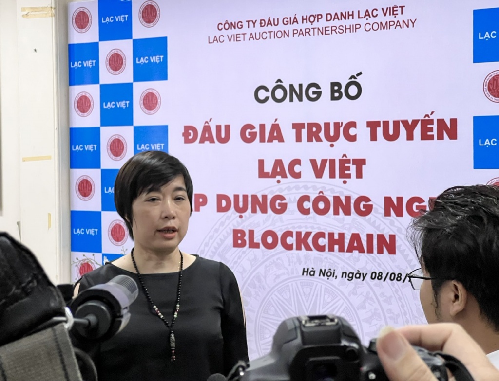 Doanh nghiệp Việt lần đầu tiên ứng dụng công nghệ Blockchain vào đấu giá trực tuyến