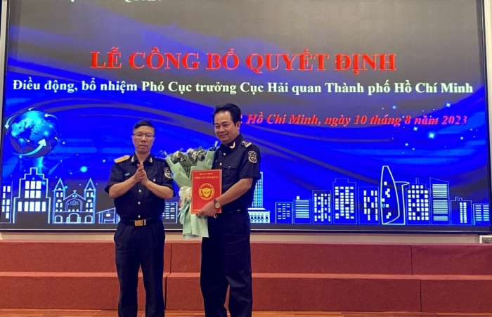 Bổ nhiệm và điều động ông Nguyễn Văn Ổn giữ chức vụ Phó Cục trưởng Cục Hải quan TPHCM