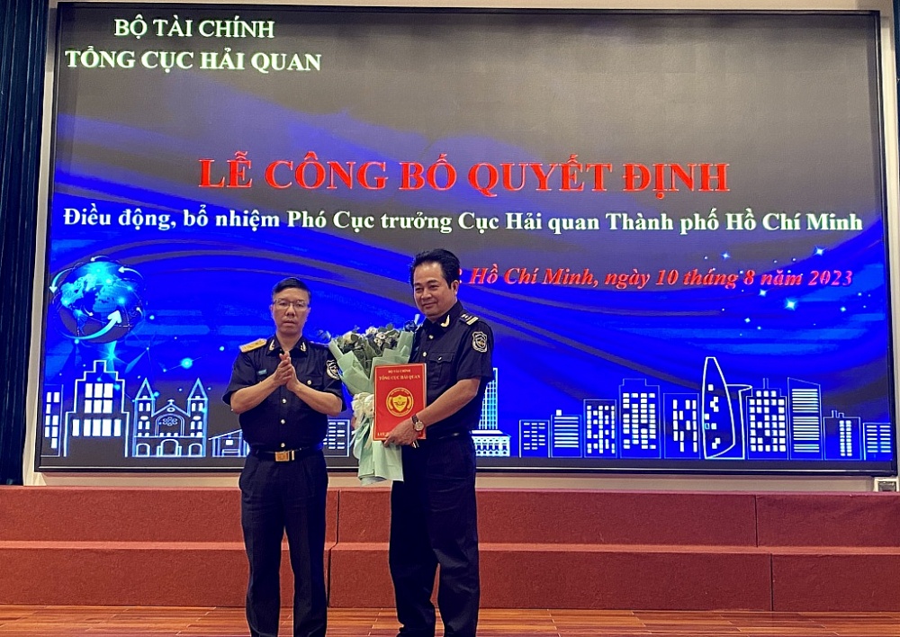 Bổ nhiệm và điều động ông Nguyễn Văn Ổn giữ chức vụ Phó Cục trưởng Cục Hải quan TPHCM