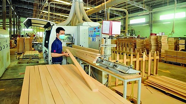 Nửa đầu năm xuất khẩu gỗ và sản phẩm đồ gỗ giảm sâu.	Ảnh: ST