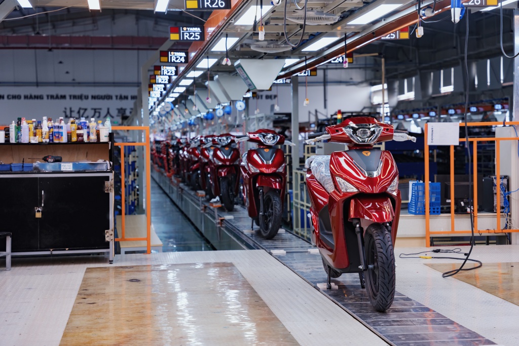 Yadea tiếp tục đầu tư 100 triệu USD vào sản xuất xe điện tại Việt Nam