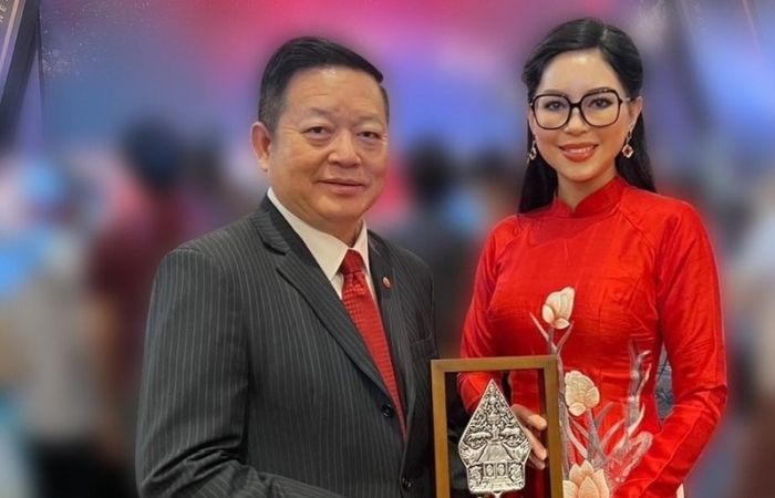 Tổng Giám đốc IPPG Lê Hồng Thuỷ Tiên được ASEAN – AWEN AWARD 2023 vinh danh