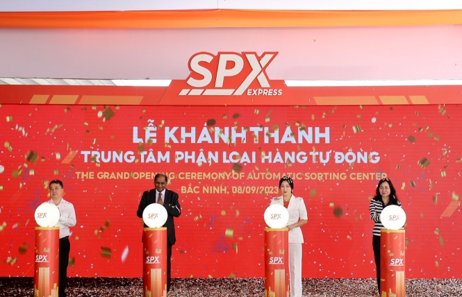 SPX khánh thành Trung tâm phân loại hàng hóa tự động tại Bắc Ninh