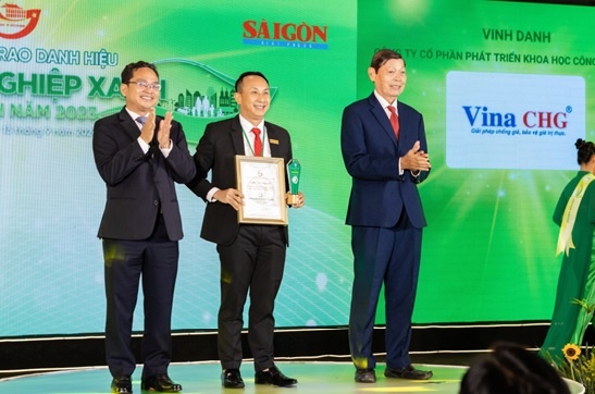 Vina CHG được vinh danh doanh nghiệp xanh TPHCM năm 2023