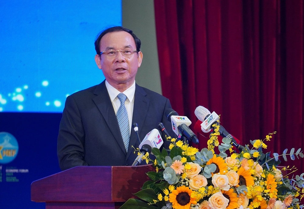 Ông Nguyễn Văn Nên, Bí thư Thành ủy TPHCM.