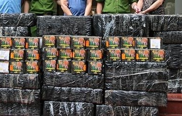 Thuê ô tô vận chuyển 500 kg pháo từ Quảng Trị ra Nghệ An tiêu thụ
