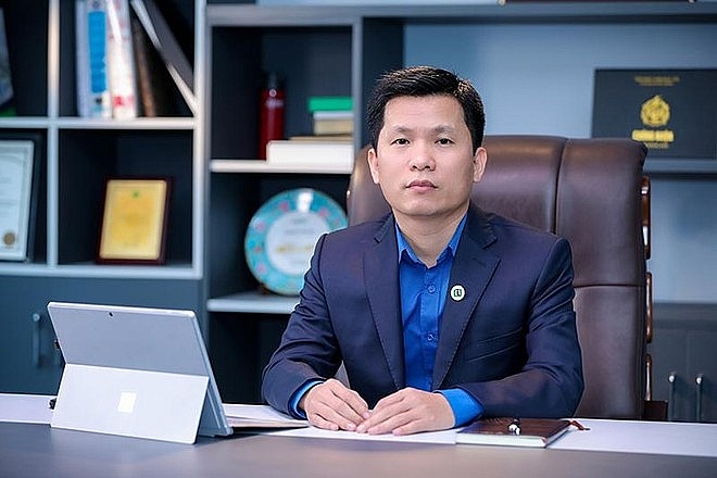 doanh nhân Hoàng Hữu Thắng, Chủ tịch HĐQT Tập đoàn Kỹ thuật và Công nghiệp Việt Nam (Intech Group).
