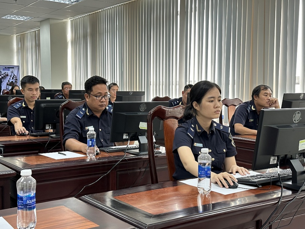 65 công chức Hải quan TP Cần Thơ tham gia đánh giá năng lực năm 2023