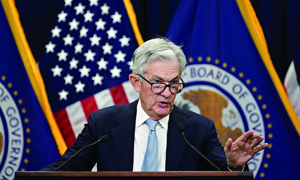 Chủ tịch Fed Jerome Powell trong cuộc họp lãi suất 