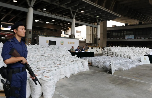 Hong Kong triệt phá vụ buôn ma túy lớn nhất từ trước đến nay