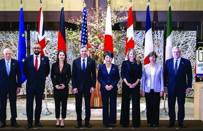 G7 đoàn kết trong các vấn đề quốc tế