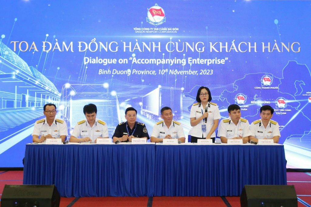 Hải quan Bình Dương và Tân cảng Sài Gòn đồng hành tạo thuận lợi cho doanh nghiệp