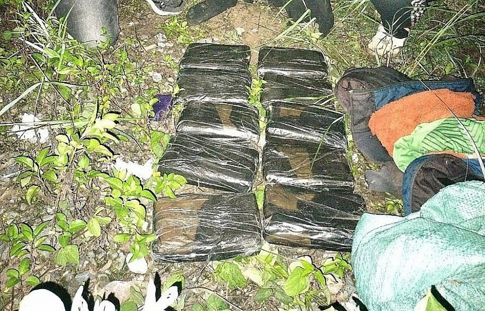 Tang vật 60.000 viên ma túy tổng hợp do lực lượng Hải quan Điện Biên phối hợp bắt giữ tháng 10/2023.
