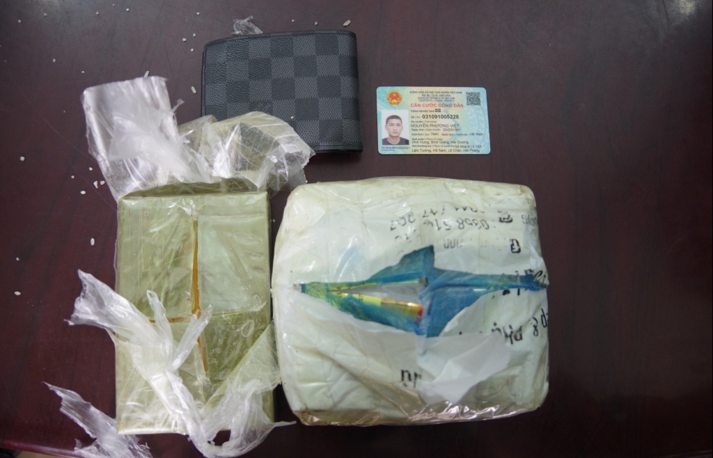 Cảnh sát biển phối hợp phá vụ án vận chuyển ma túy tuyến xe khách Hòa Bình- Hải Phòng