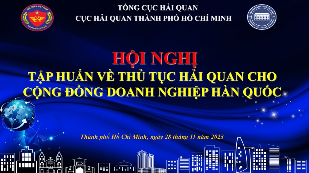 Hải quan TPHCM: Tập huấn thủ tục hải quan cho doanh nghiệp Hàn Quốc