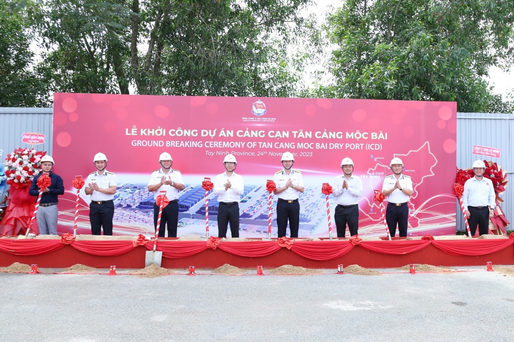 Cảng cạn Tân Cảng Mộc Bài: Thúc đẩy XNK hàng hóa giữa Việt Nam và Campuchia