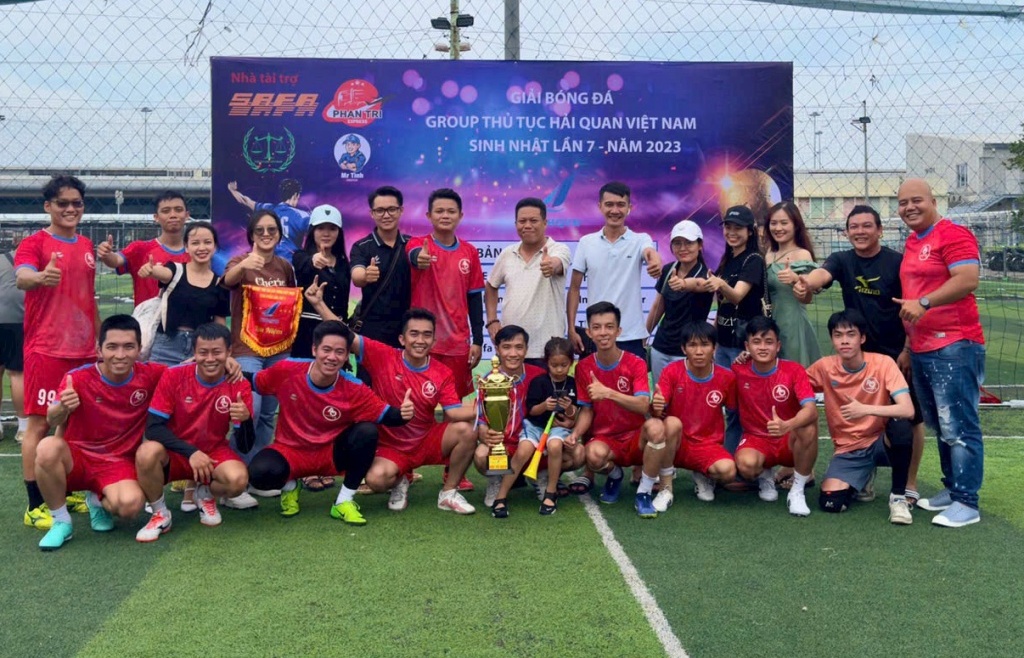 Group thủ tục hải quan Việt Nam: Giao hữu thể thao lần thứ 3