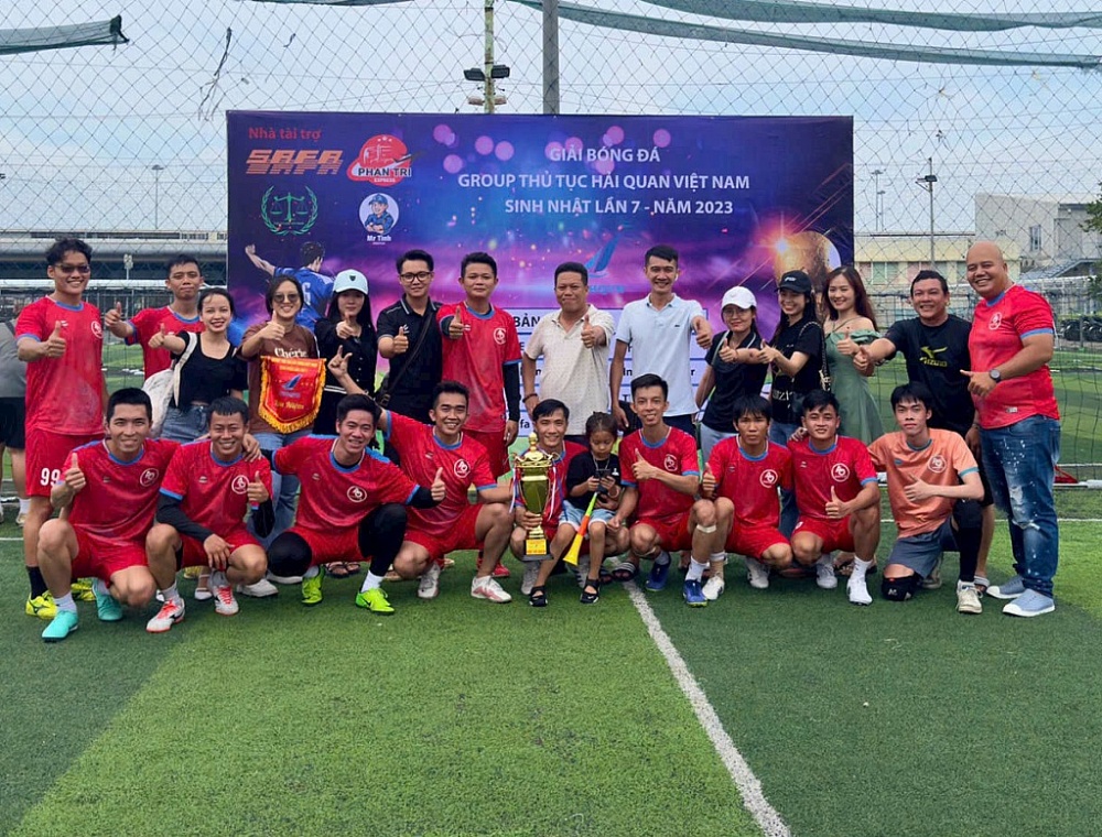 Group thủ tục hải quan Việt Nam: Giao hữu thể thao lần thứ 3