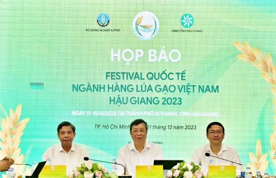 Lần đầu tiên Festival Lúa gạo Việt Nam được nâng tầm quốc tế