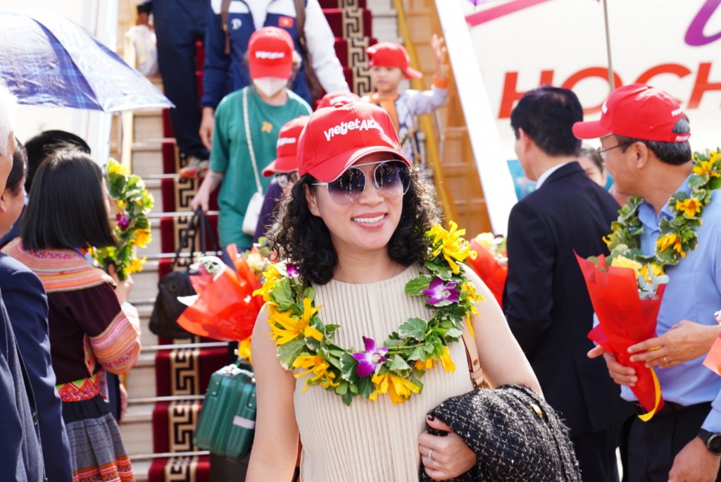 Đường bay TP Hồ Chí Minh - Điện Biên của Vietjet chính thức khai trương