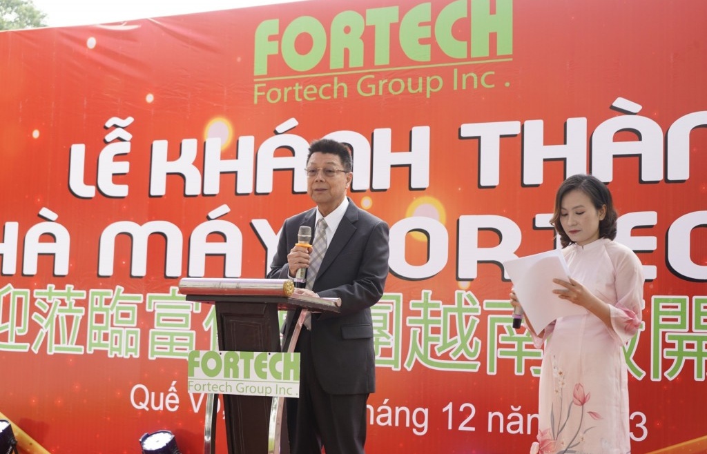 Fortech khai trương cơ sở sản xuất mới tại Việt Nam