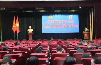 Hơn 1.000 cán bộ, công chức cơ quan Tổng cục Hải quan tập huấn phòng cháy, chữa cháy