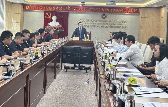Bộ trưởng Hồ Đức Phớc: Hải quan TP Hồ Chí Minh nỗ lực hoàn thành tốt nhiệm vụ trong bối cảnh nhiều khó khăn