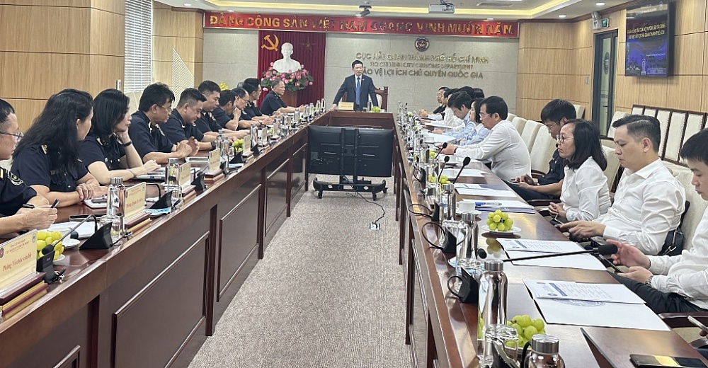 Bộ trưởng Hồ Đức Phớc: Hải quan TP Hồ Chí Minh nỗ lực hoàn thành tốt nhiệm vụ trong bối cảnh nhiều khó khăn