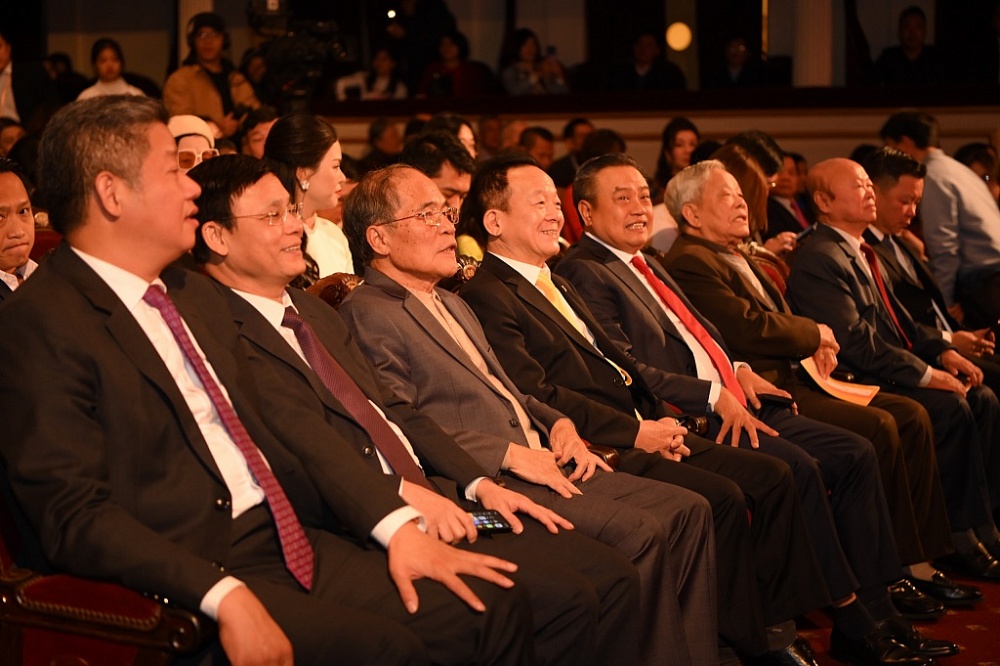 Các đại biểu tham dự Lễ tôn vinh doanh nhân, doanh nghiệp Thăng Long năm 2023.
