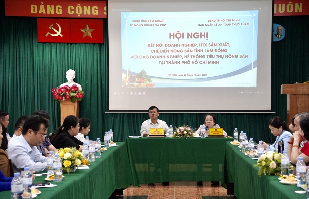 TP Hồ Chí Minh và Lâm Đồng kết nối đảm bảo nguồn nông sản sạch