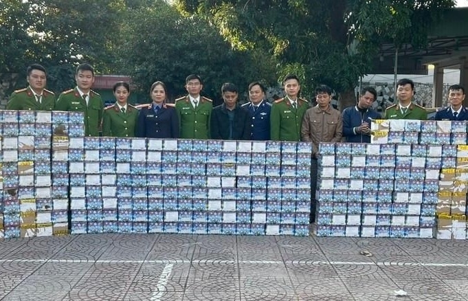 Nghệ An: Triệt xóa 2 đường dây mua bán, tàng trữ hơn 1,9 tấn pháo