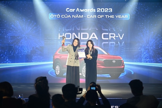 Honda CR-V giành giải Xe của Năm 2023 tại Car Awards