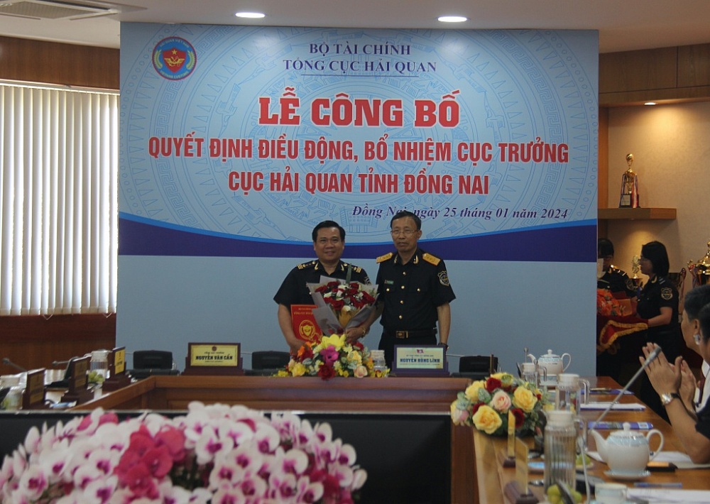 Bổ nhiệm ông Lê Văn Thung giữ chức Cục trưởng Cục Hải quan Đồng Nai