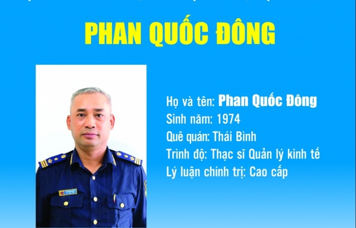 Infographics: Quá trình công tác của tân Phó Cục trưởng Cục Điều tra chống buôn lậu Phan Quốc Đông