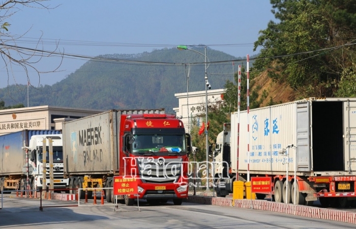 Lạng Sơn: Kim ngạch xuất nhập khẩu tăng hơn 42%