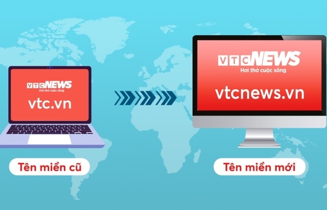 Báo điện tử VTC News đổi tên miền vtc.vn sang vtcnews.vn