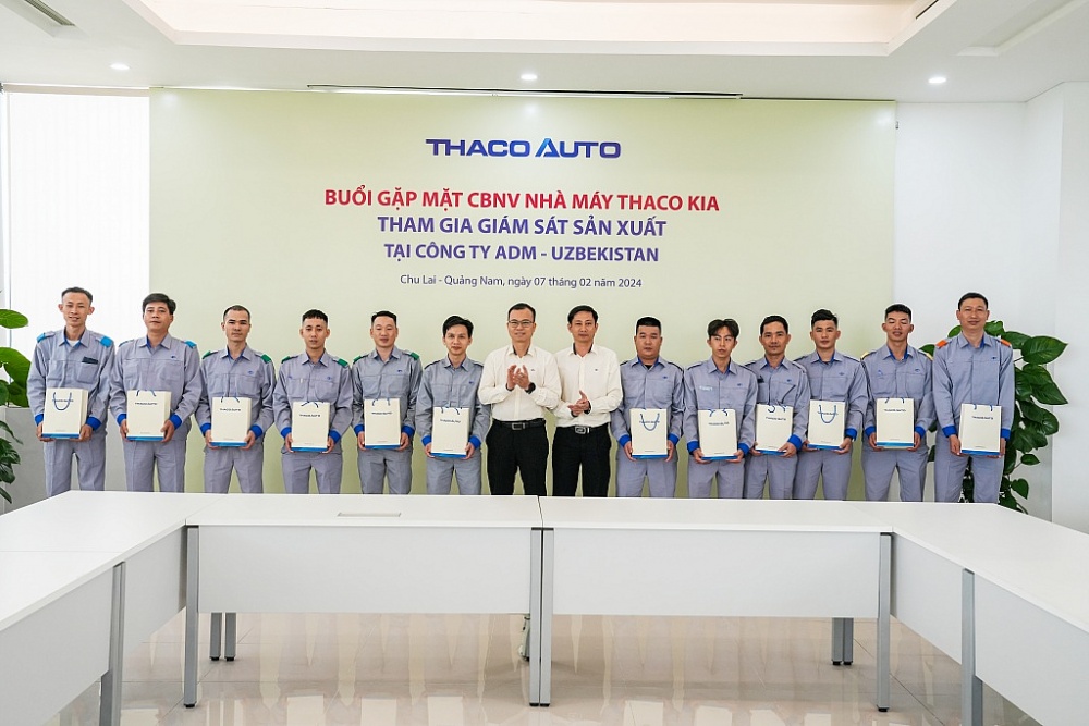 Nhà máy THACO KIA tham gia giám sát sản xuất xe KIA SONET tại UZBEKISTAN