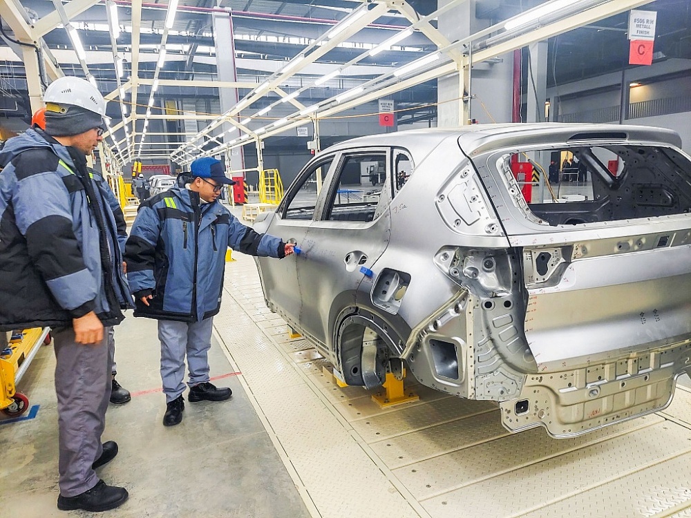 Nhà máy THACO KIA tham gia giám sát sản xuất xe KIA SONET tại UZBEKISTAN