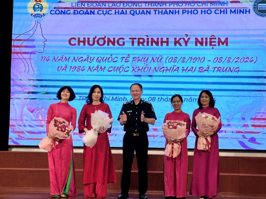 Công đoàn Hải quan TPHCM tổ chức nhiều hoạt động ý nghĩa chào mừng ngày Quốc tế phụ nữ