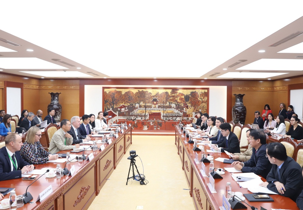 Thứ trưởng Cao Anh Tuấn tiếp Đoàn doanh nghiệp cấp cao Hội đồng Kinh doanh Hoa Kỳ - ASEAN