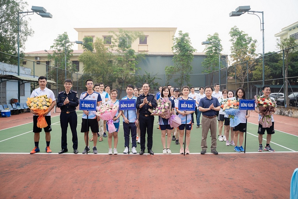 Thanh niên Hải quan Quảng Bình tổ chức giải thể thao dịp thành lập Đoàn
