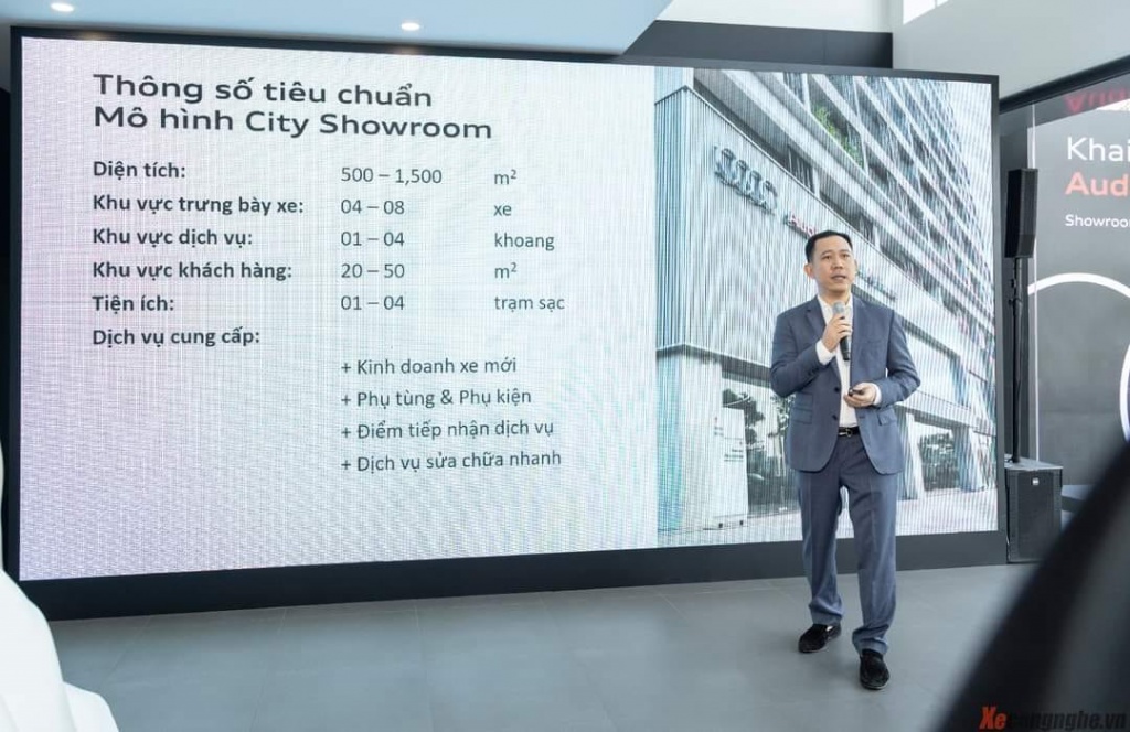 Audi mở đại lý mới theo mô hình City showroom